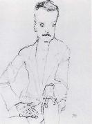 Egon Schiele Portrait of eduard kosmack china oil painting artist